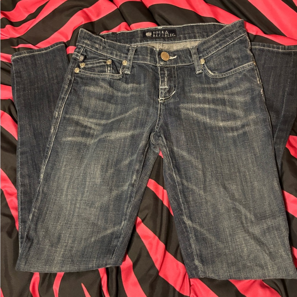 low rise rock & republic skinny jeans